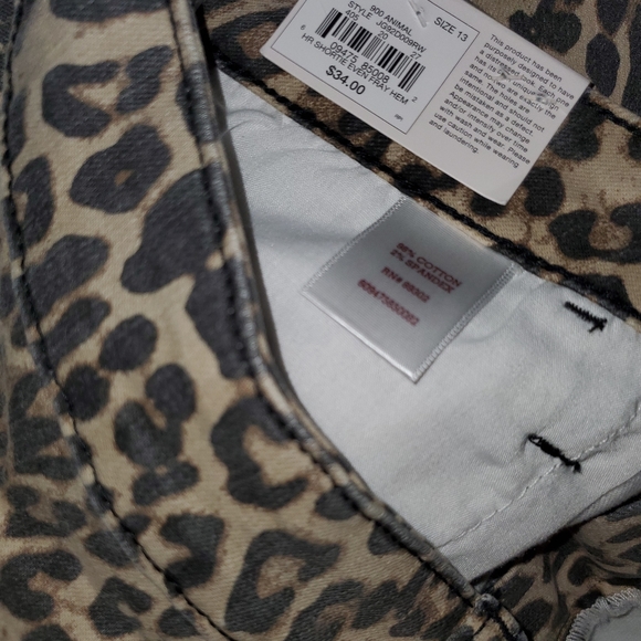 Last one❣ sz 13 anima frayed hem high rise short - Picture 5 of 6